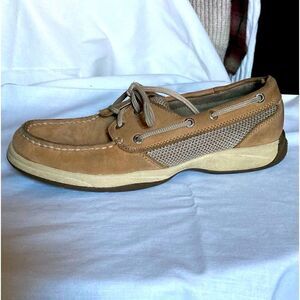 Womens Sperry Topsider size 6.5M EUC Neutral color block